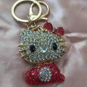 Jeweled Hello Kitty Key Chain